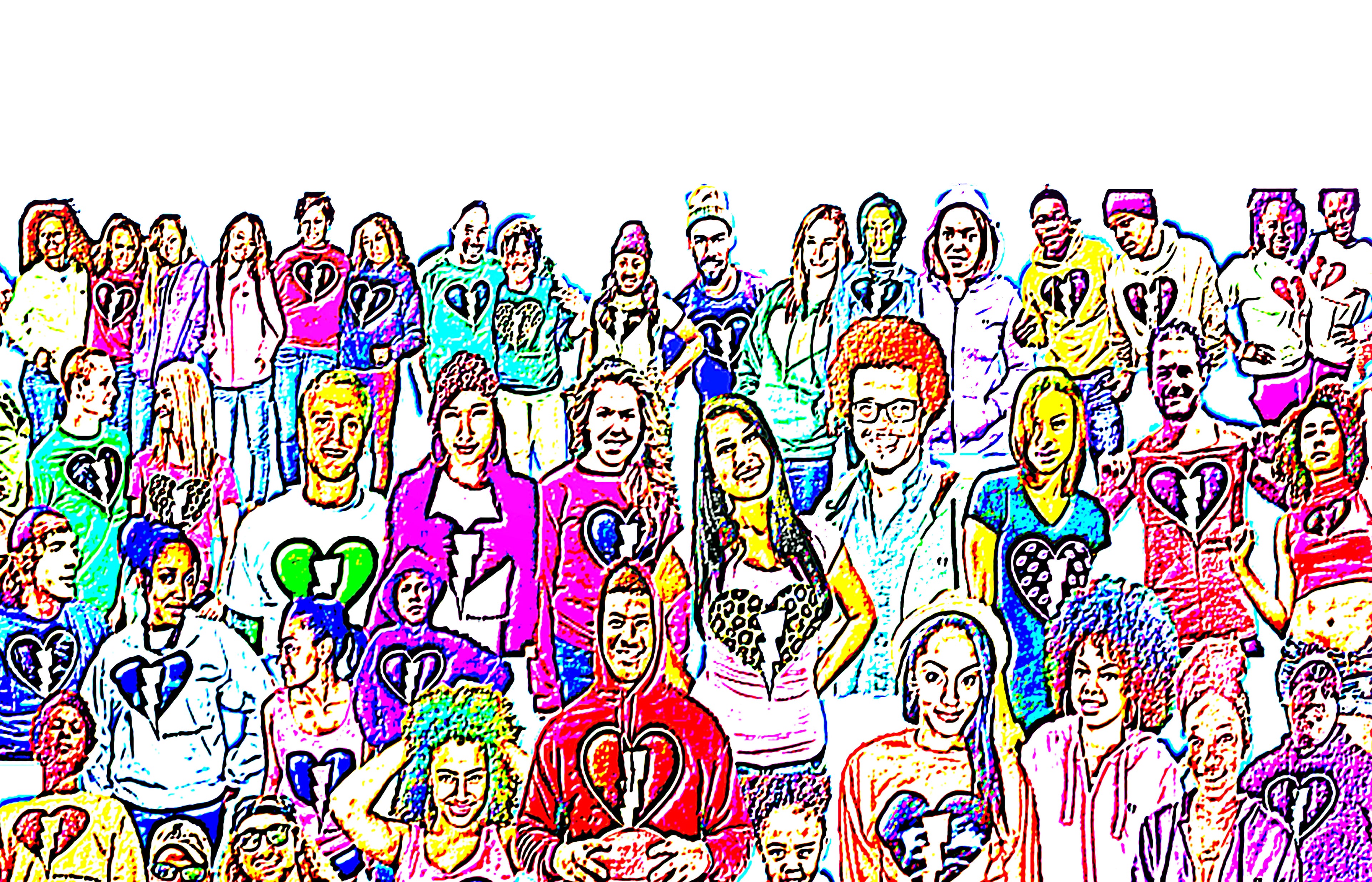 Liveblackheart banner — Every Heart Has A Story campaign