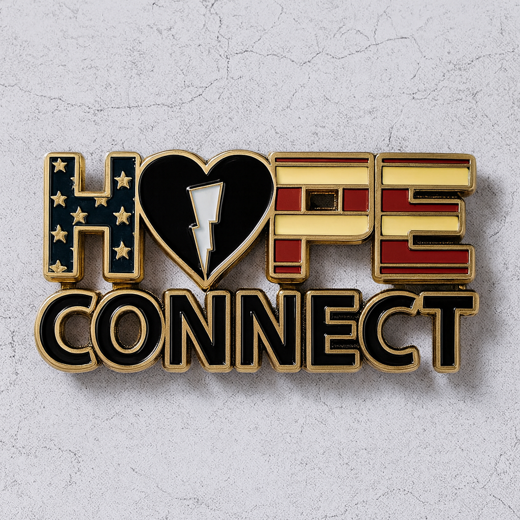 Hope Connect Lapel Pin