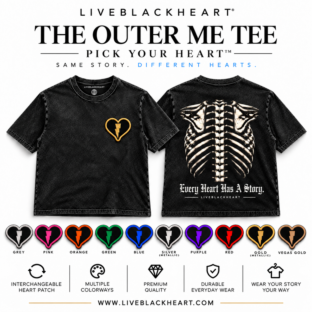 THE OUTER ME TEE | Pick Your Heart™ Collection
