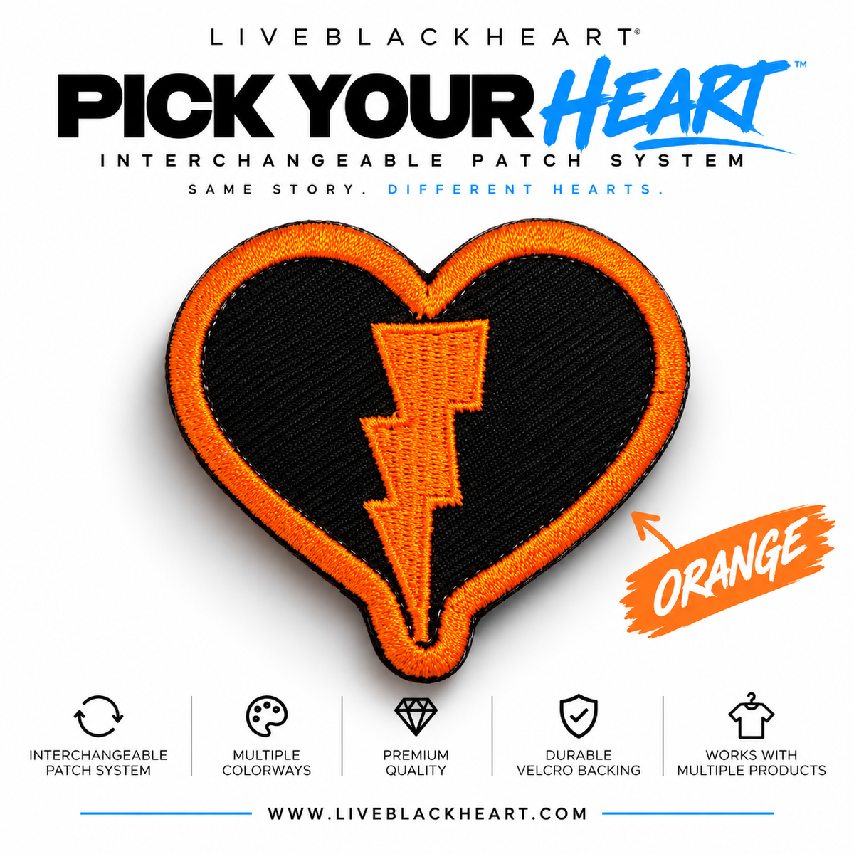 Pick Your Heart™ Interchangeable Heart Patch