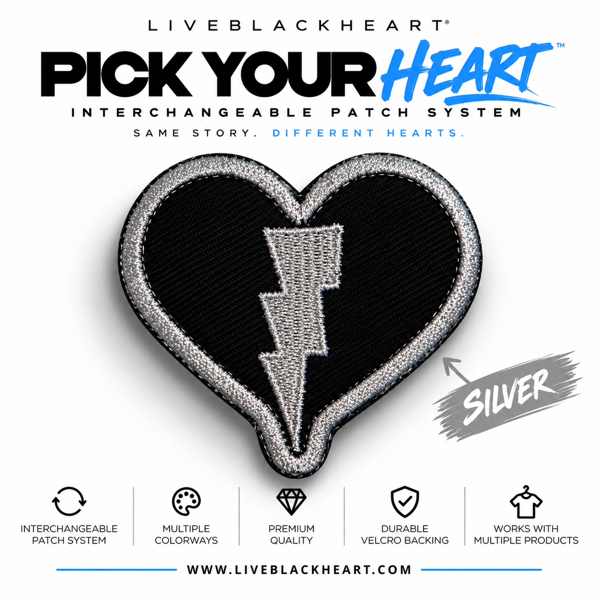 Pick Your Heart™ Interchangeable Heart Patch