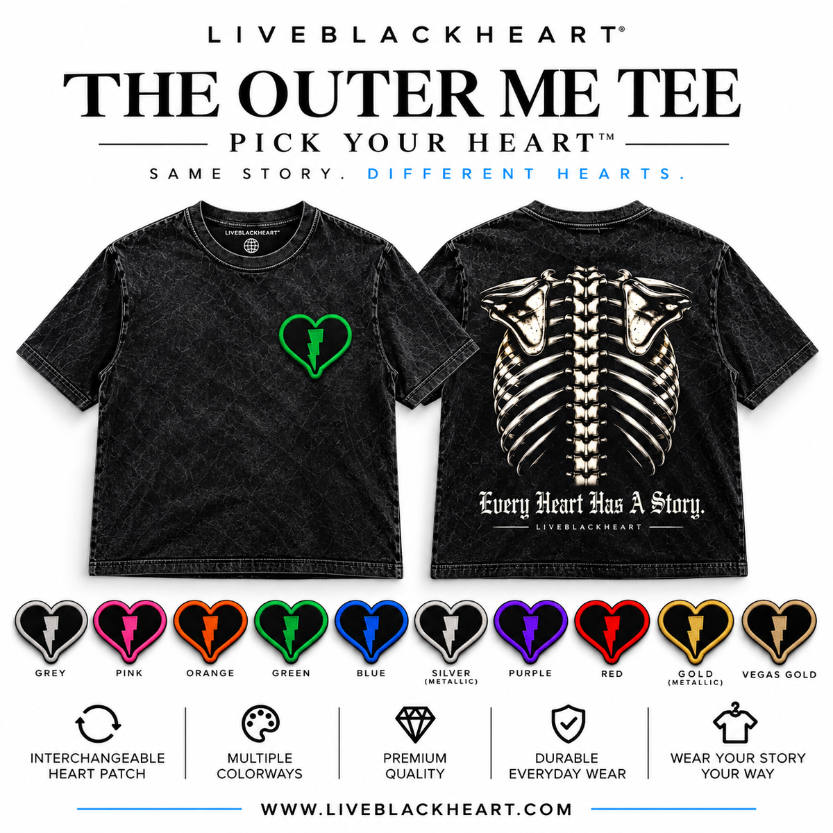 THE OUTER ME TEE | Pick Your Heart™ Collection