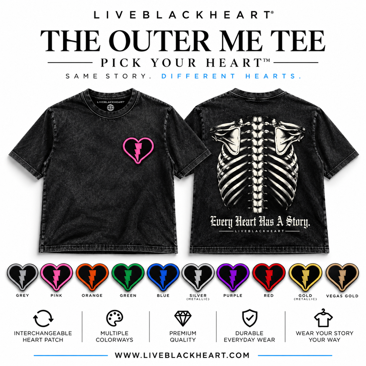 THE OUTER ME TEE | Pick Your Heart™ Collection