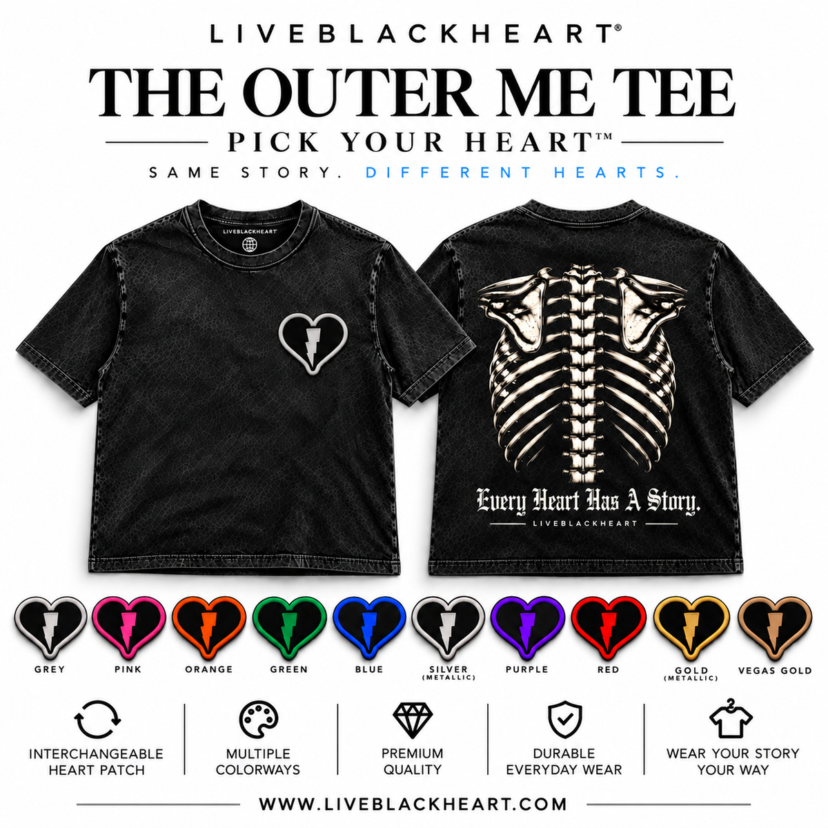 THE OUTER ME TEE | Pick Your Heart™ Collection