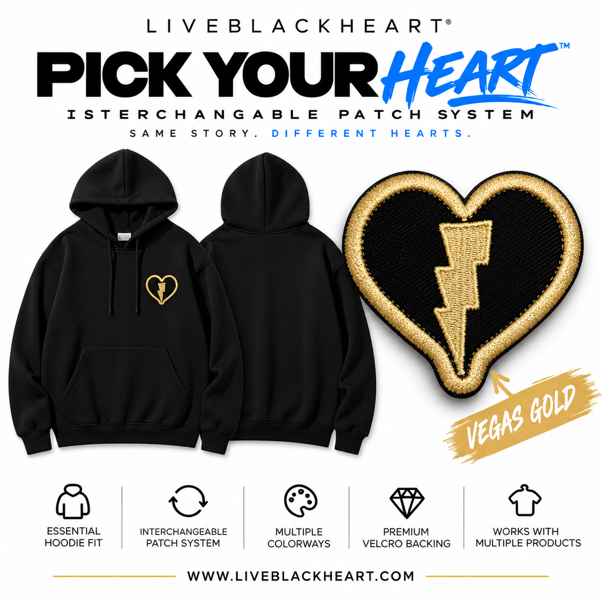 ESSENTIAL HOODIE | Pick Your Heart™