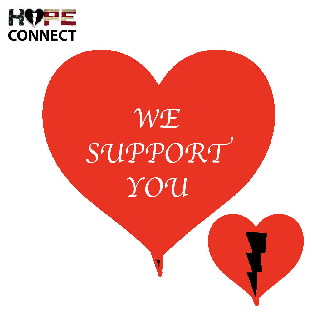 Durham Rescue Mission Support Heart Card