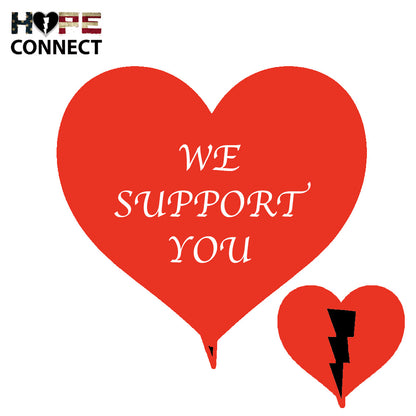 Durham Rescue Mission Support Heart Card