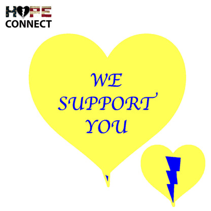 Autism Society Support Heart Card